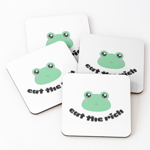 Item preview, eat the rich froggy designed and sold by emotionpotion.