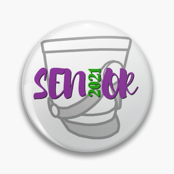 Item preview, Senior - Class of 2021 - Marching Band Shako designed and sold by BandMomDesigns.