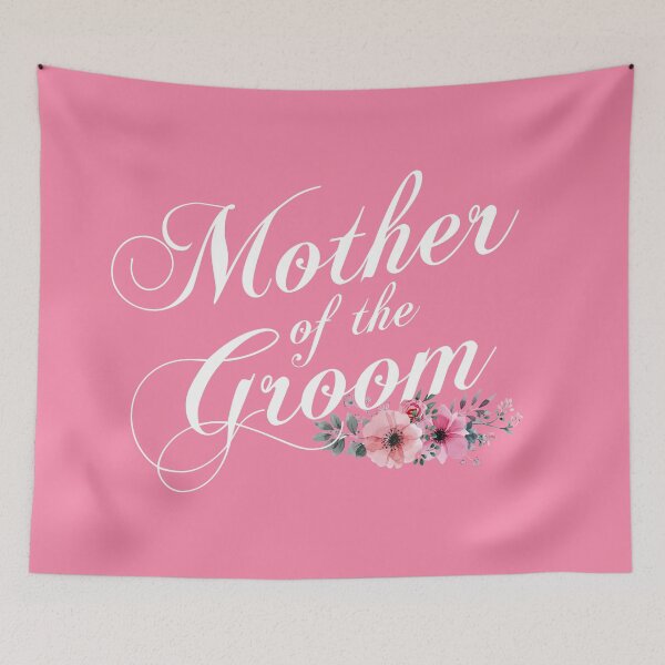 Item preview, Simple and Elegant Mother of the Groom Floral Calligraphy designed and sold by Hommie9977.