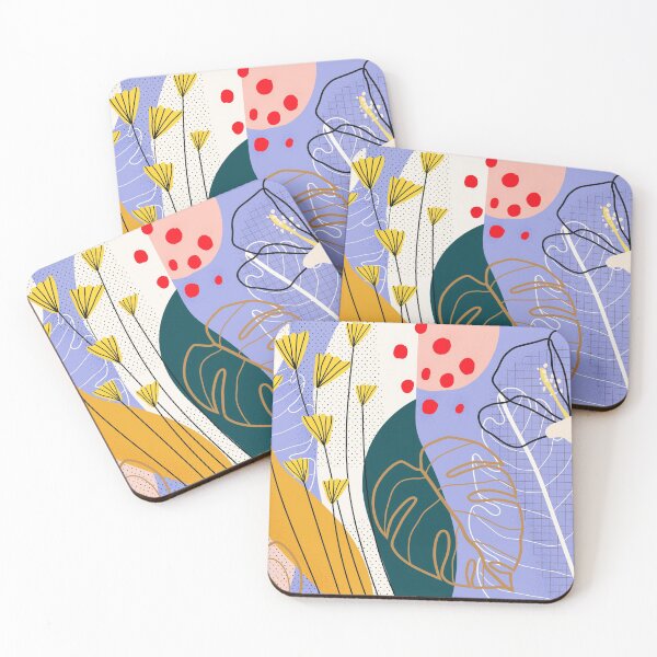 Item preview, Abstract floral background designed and sold by della95.