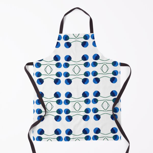 Item preview, Flowery blue & white pattern5 designed and sold by angran.