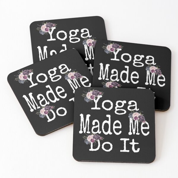 Item preview,   Yoga made me do it shirt for girls, yoga made me do it phone cases, yoga made me do it duffle bag, yoga made me do it makes, yoga made me do it Bath mat , yoga made me do it leggings   designed and sold by Poussyarts.