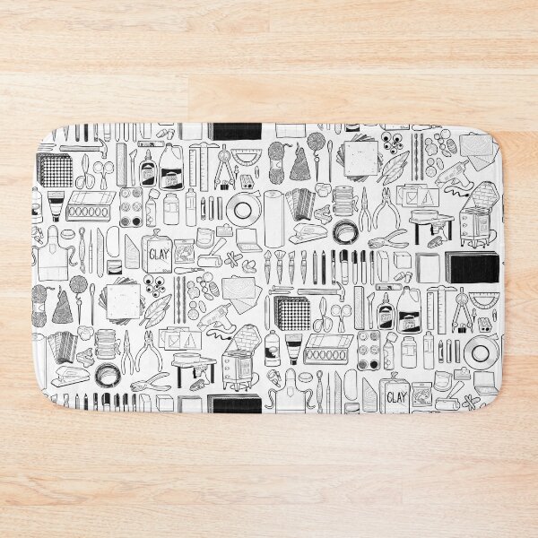 Item preview, 85+ Art Supply Doodles in Black designed and sold by thecraftace.