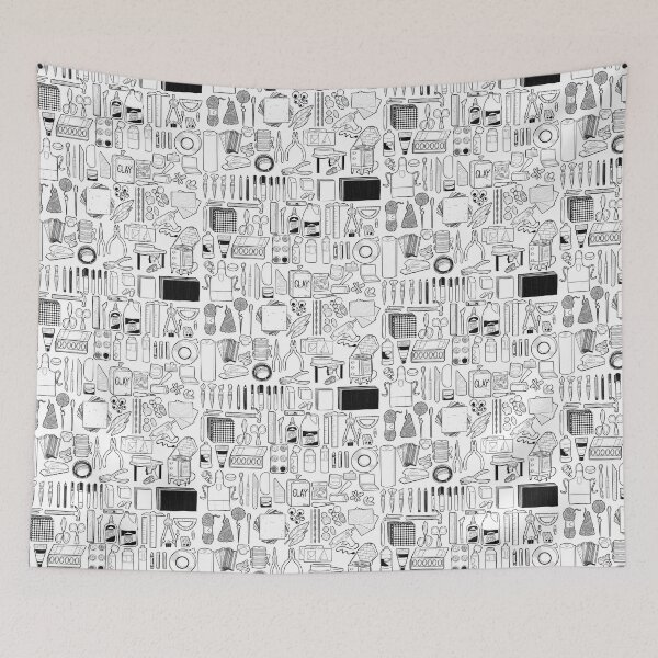 Item preview, 85+ Art Supply Doodles in Black designed and sold by thecraftace.