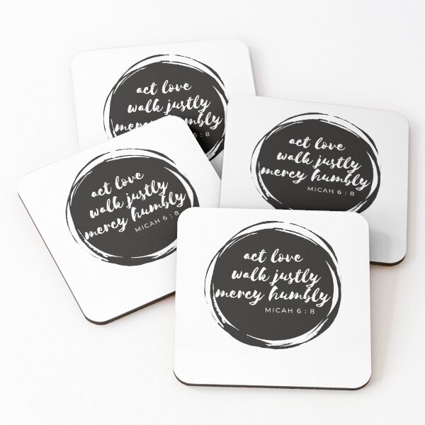 Item preview, Micah 6 8 act love walk justly mercy humbly designed and sold by MoohAs.