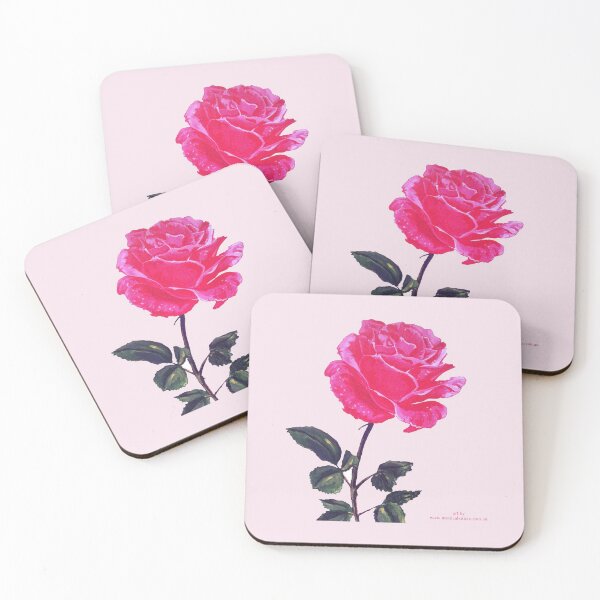 Item preview, Single Pink Rose designed and sold by MonicaArtist.