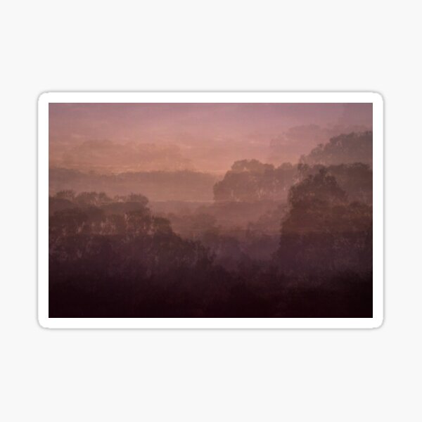 Pink Sunrise Sticker