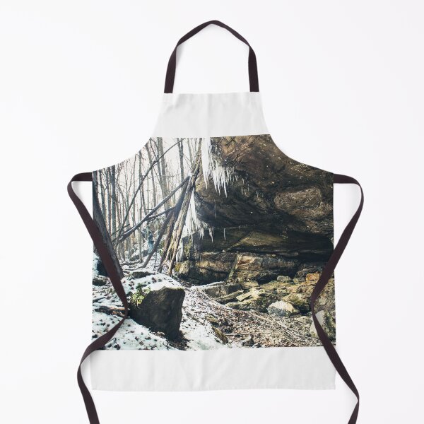 Item preview,  Huge Ice hanging from a Cliff at the entrance of a Cave designed and sold by AllysiaAltck.