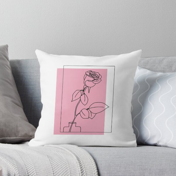 Item preview, Pink Rose Minimalistic Design designed and sold by ebullient.