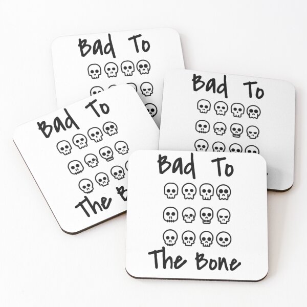 Item preview, "Bad to the Bone" 12 Skeleton faces with different Shapes and Expressions Chloe Art Designs designed and sold by ChloeArtDesigns.