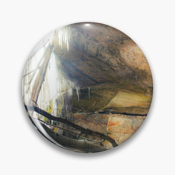Item preview, Huge Ice hanging from a Cliff at the entrance of a Cave designed and sold by AllysiaAltck.