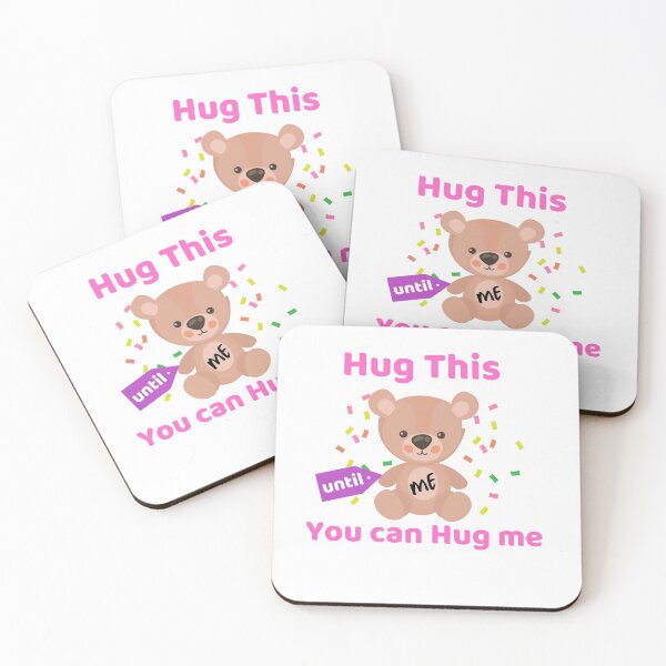 Item preview, Hug this  Pillow  until you can  hug me  Surprise  Valentines Gift designed and sold by eucagarland.