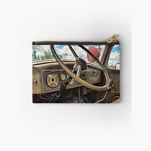 Item preview, Antique Truck Drivers Seat and Interior, Steering Wheel and Dashboard designed and sold by Mike Koenig.