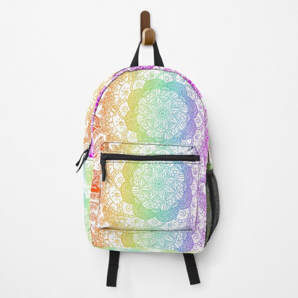 Item preview, Rainbow Mandala Art designed and sold by -mint-.