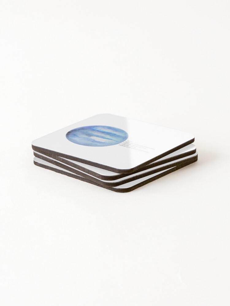 Thumbnail 4 of 5, Coasters (Set of 4), Hoth Sticker designed and sold by FandomLimited.