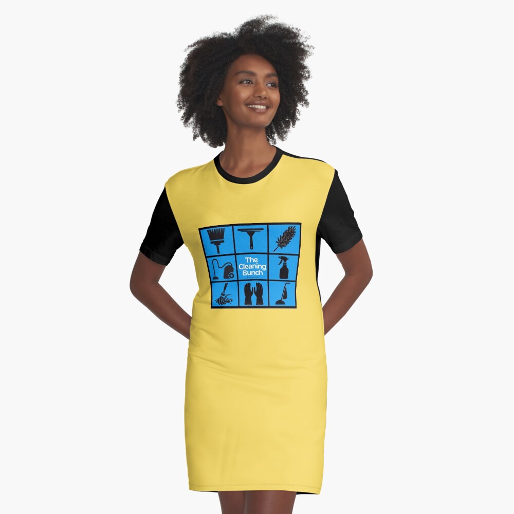 Item preview, Graphic T-Shirt Dress designed and sold by SavvyCleaner.