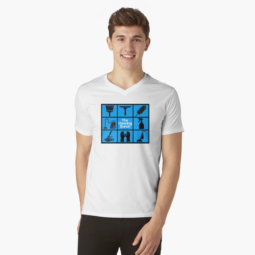 Item preview, V-Neck T-Shirt designed and sold by SavvyCleaner.