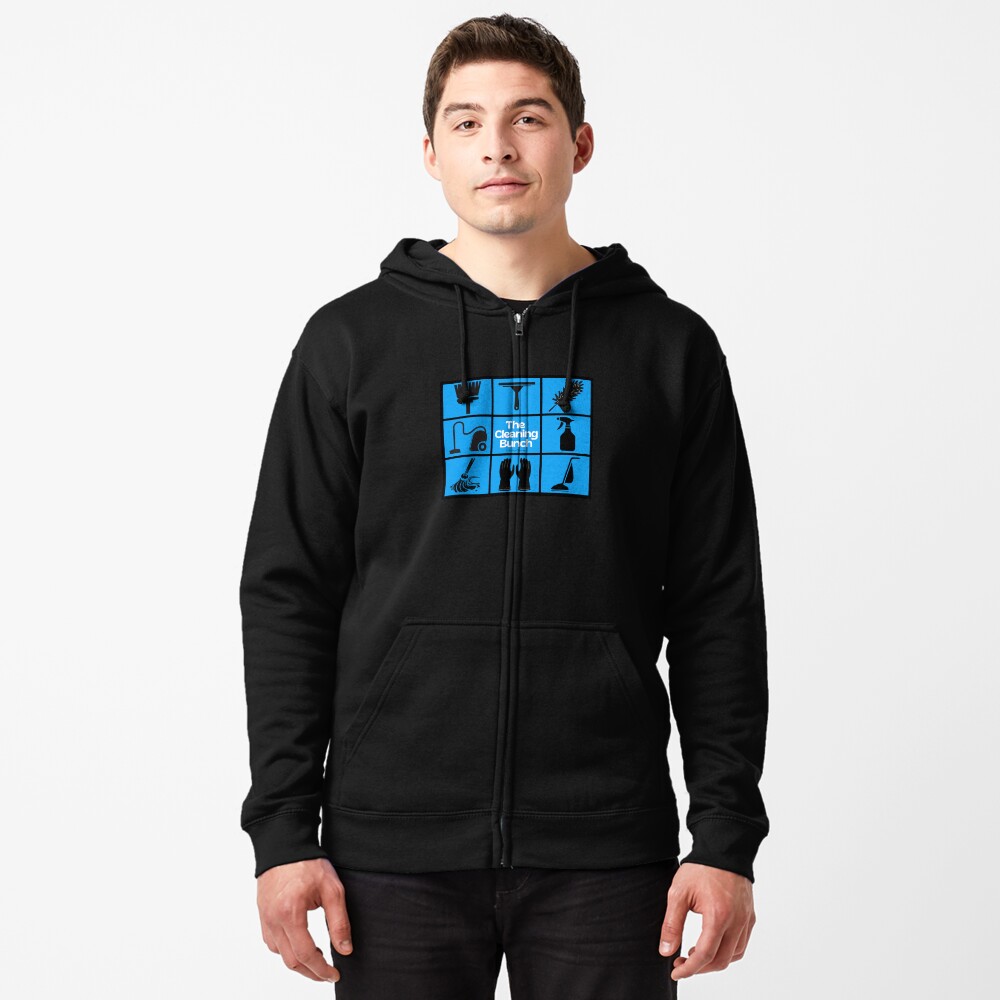 Item preview, Zipped Hoodie designed and sold by SavvyCleaner.