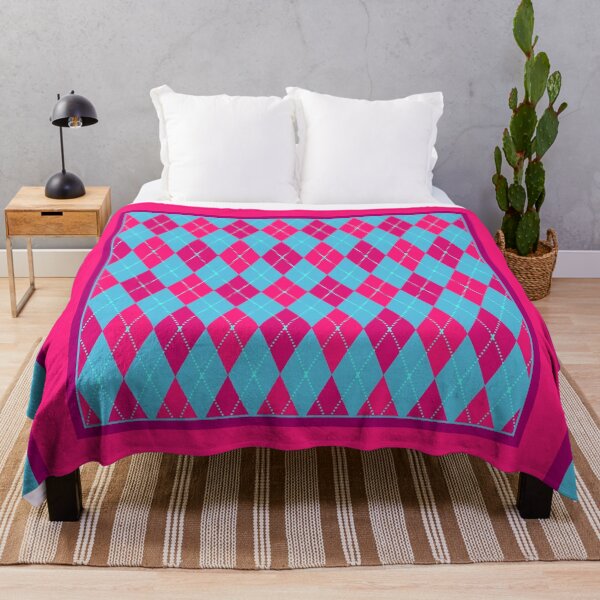 Artikelvorschau, Argyle Pink und Blau - Preppy 01 entworfen und verkauft von vortexatelier.