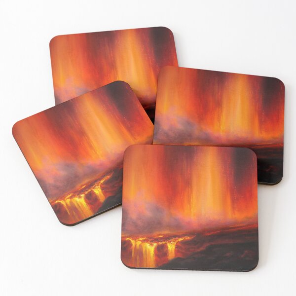 Item preview, Erupting Kilauea Volcano on the Big Island of Hawaii - Lava Curtain designed and sold by Karen Whitworth.