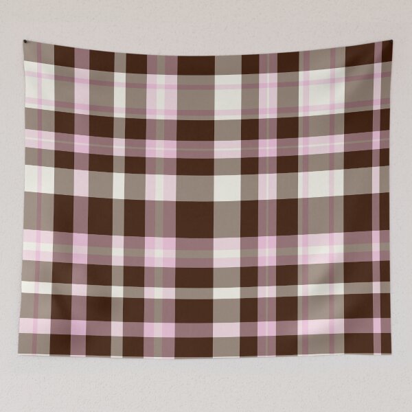 Item preview, Neapolitan Ice Cream Tartan Plaid designed and sold by Blackmoonrose13.