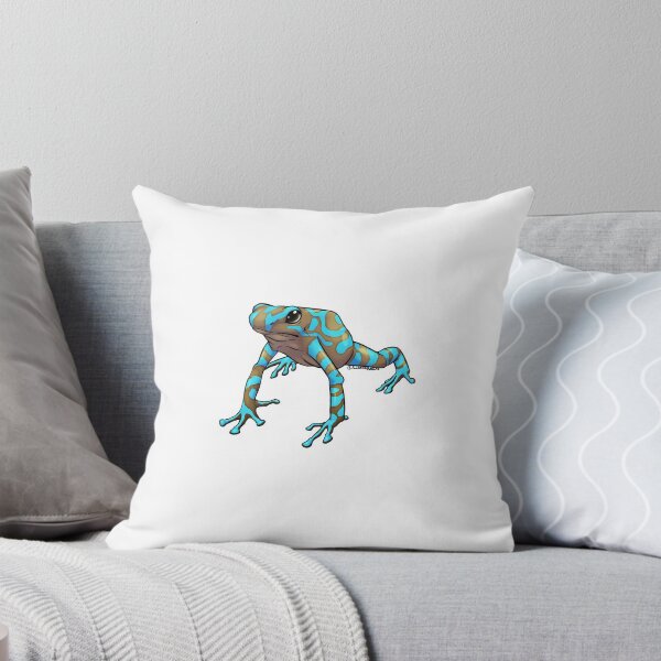 Item preview, Blue and Black Poison Dart Frog designed and sold by LizardBeans.