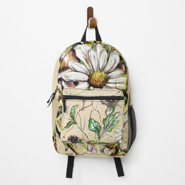 Item preview, Toad and Wildflowers designed and sold by BrittniBeeArt.