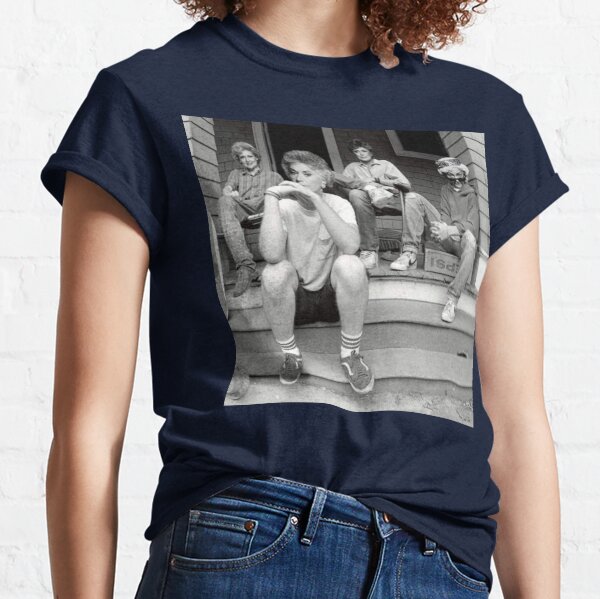 Item preview, Golden black and white photography girls sitting on porch  designed and sold by pneuf.
