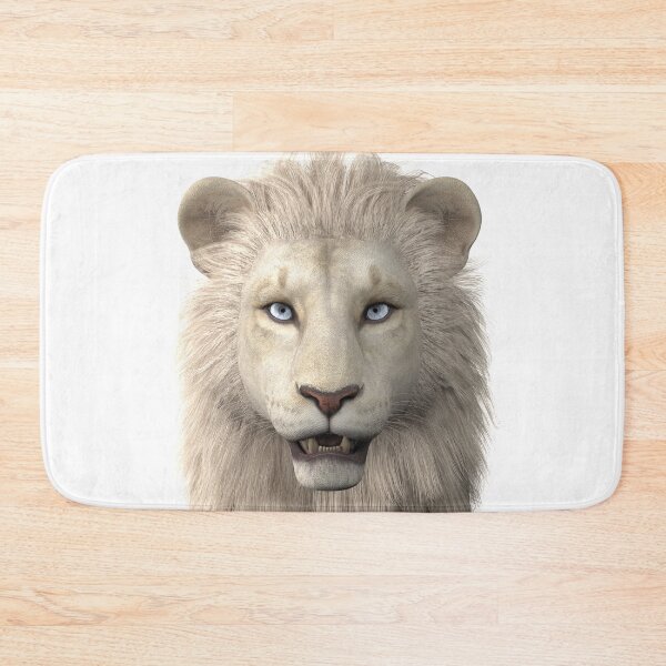 Item preview, White Lion Face designed and sold by Mythos57.