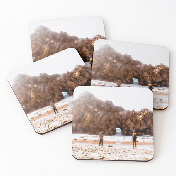 Item preview, Big stone and sandy beach at Pfeiffer beach, Big Sur, California, USA designed and sold by Mrvell.