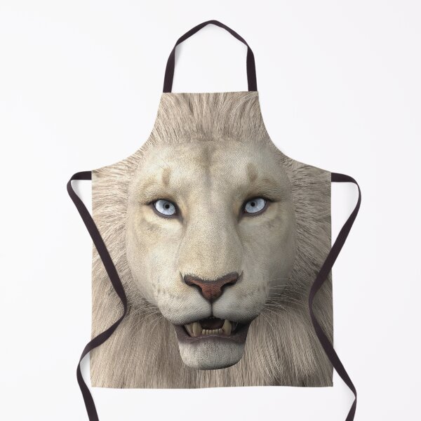 Item preview, White Lion Face designed and sold by Mythos57.