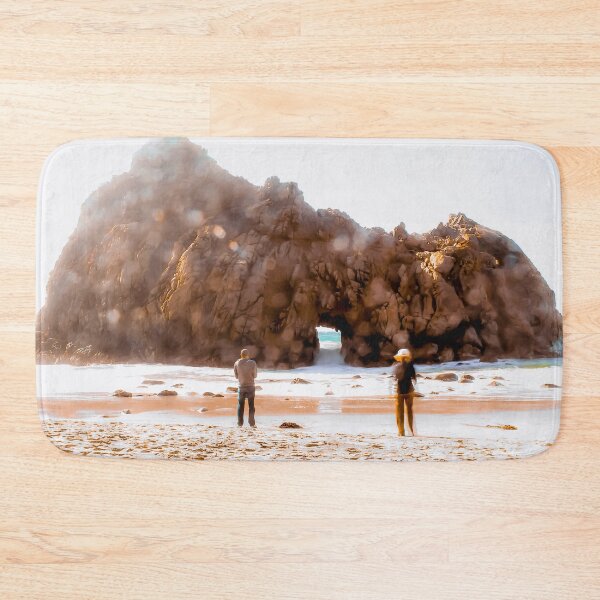 Item preview, Big stone and sandy beach at Pfeiffer beach, Big Sur, California, USA designed and sold by Mrvell.