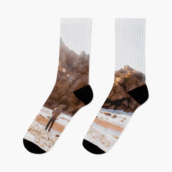 Item preview, Big stone and sandy beach at Pfeiffer beach, Big Sur, California, USA designed and sold by Mrvell.