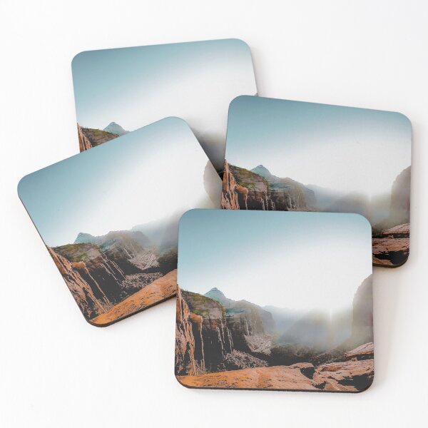 Item preview, Mountains with blue sunny sky at Zion national park, Utah, USA designed and sold by Mrvell.