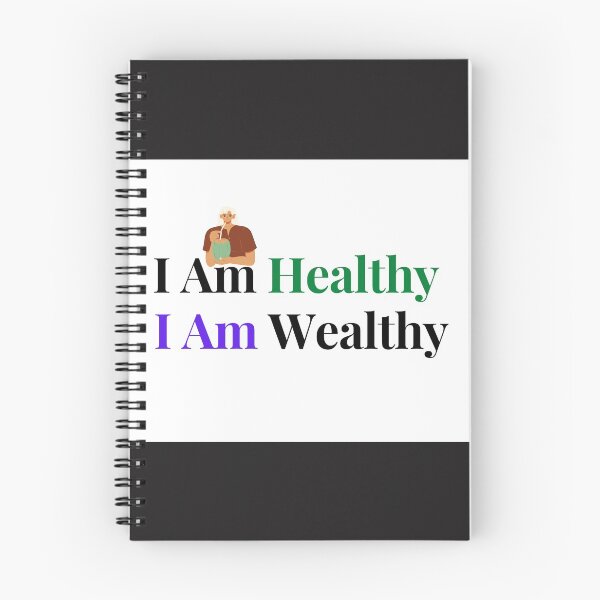 Item preview, I Am Healthy I Am Wealthy designed and sold by jlicero.