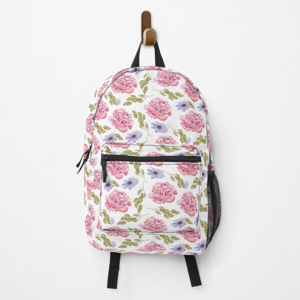 Item preview, Romantic Marker St. Valentine`s Day Peony and Calendula Flowers designed and sold by raliceyoga.