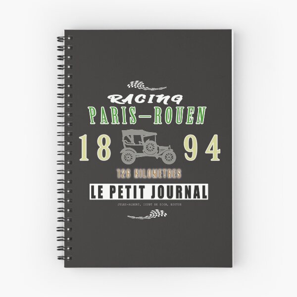 Item preview, Car Auto Race Racing Vehicle Paris Rouen 1894 Text Classic Vintage Old  designed and sold by niksy.