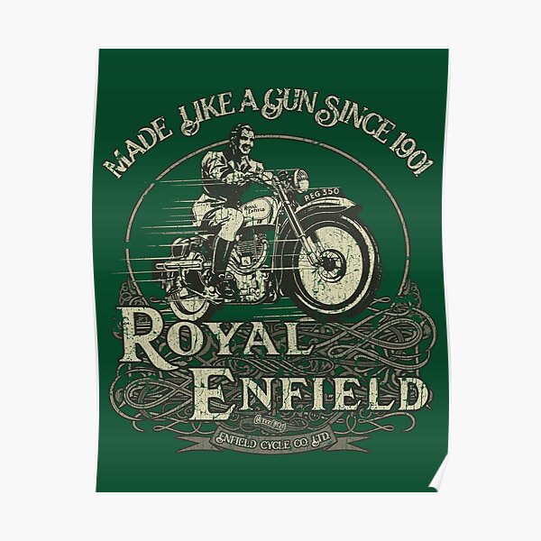 Enfield Cycle Co. Ltd. 1901 Poster