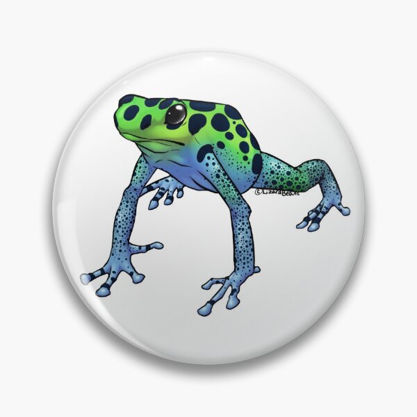 Item preview, Splash-Backed Poison Dart Frog designed and sold by LizardBeans.