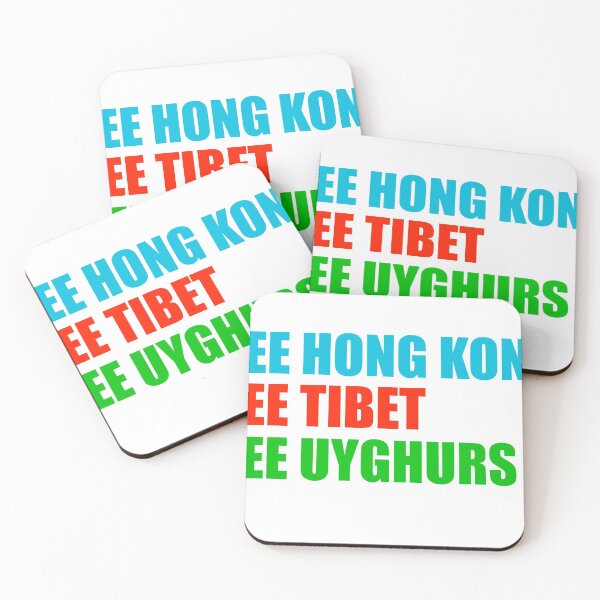 Item preview, Free Hong Kong, Tibet and the Uyghurs designed and sold by AshMcCarthy1.