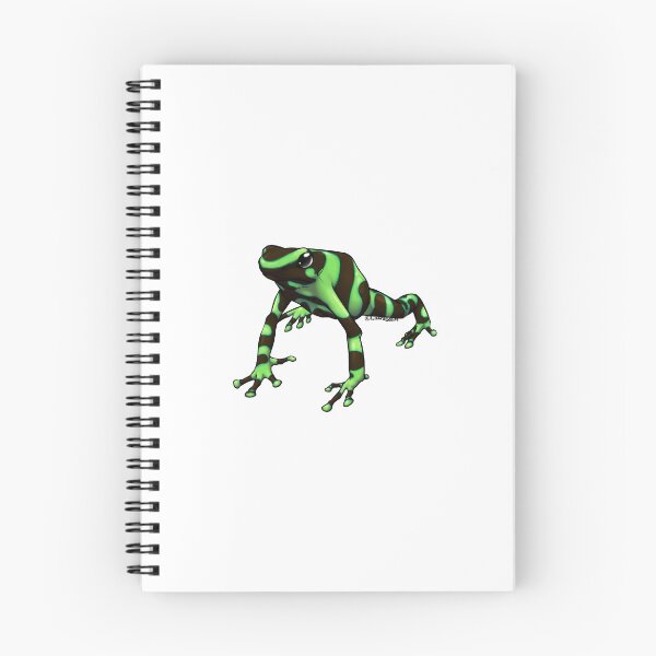 Item preview, Green and Black Poison Dart Frog designed and sold by LizardBeans.