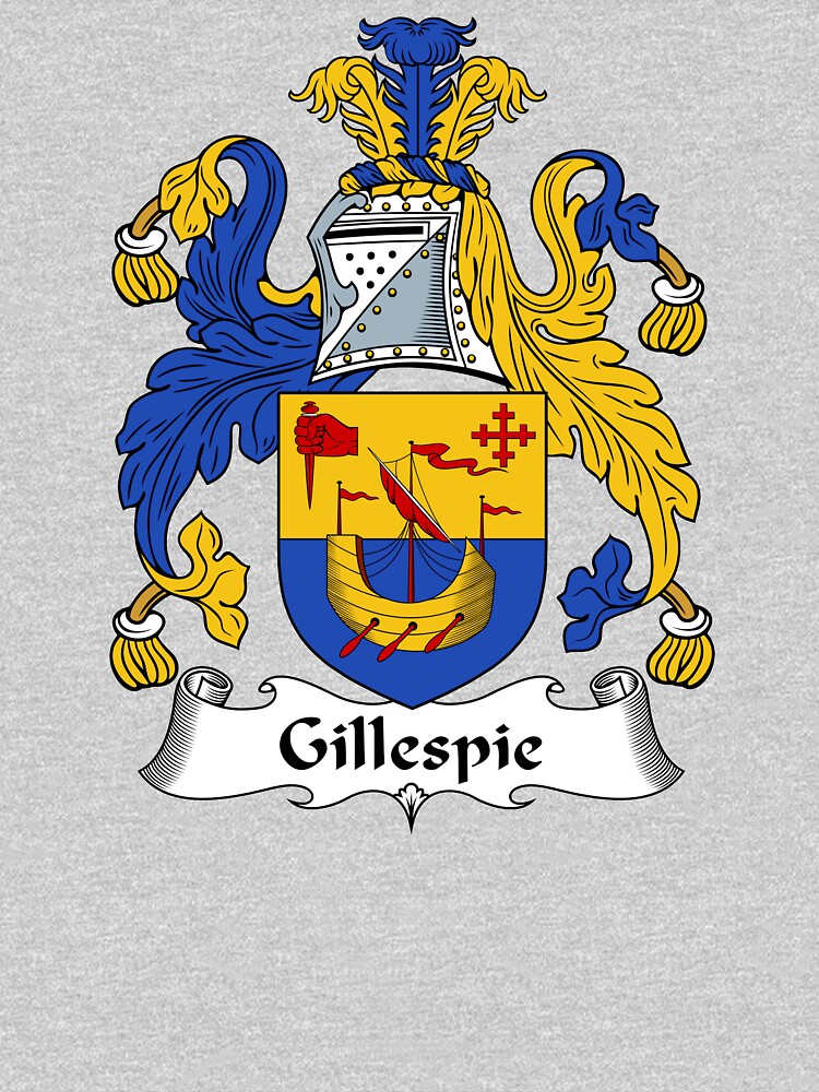 "Gillespie Coat Of Arms / Gillespie Family Crest" Pullover Hoodie By ...