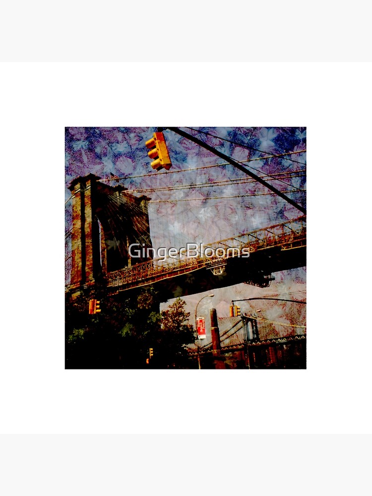Thumbnail 2 von 2, Galeriedruck, Brooklyn Bridge Pracht designt und verkauft von GingerBlooms.