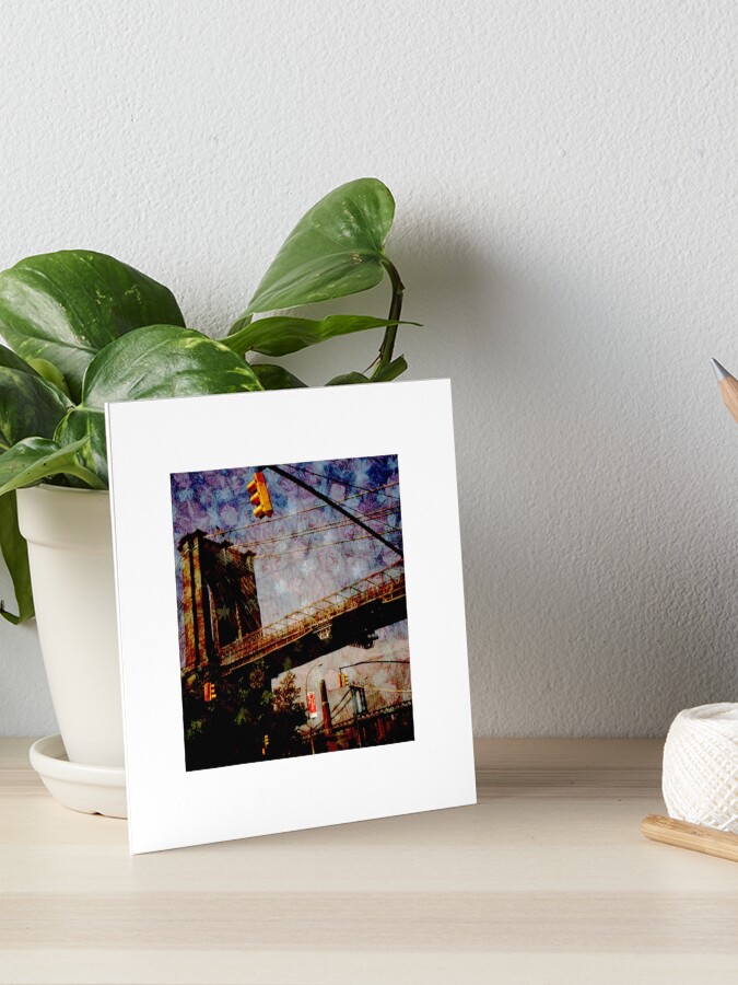 Thumbnail 1 von 2, Galeriedruck, Brooklyn Bridge Pracht designt und verkauft von GingerBlooms.