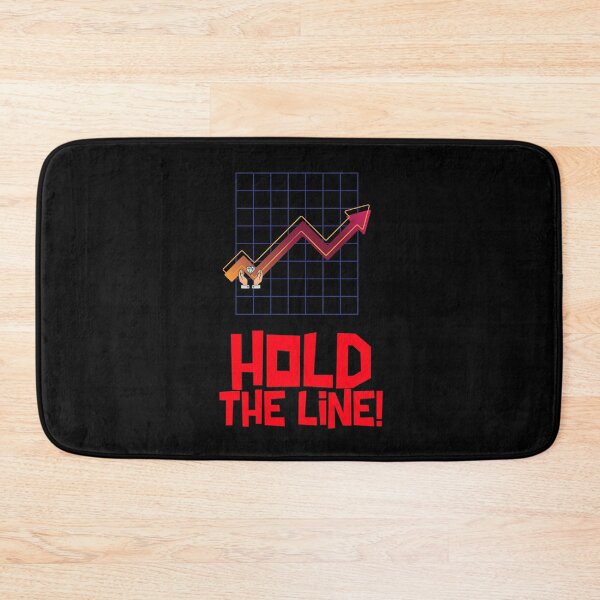 Item preview, WallStreetBets - Hold The Line! - Diamond Hands To The Moon designed and sold by alancrapopod.