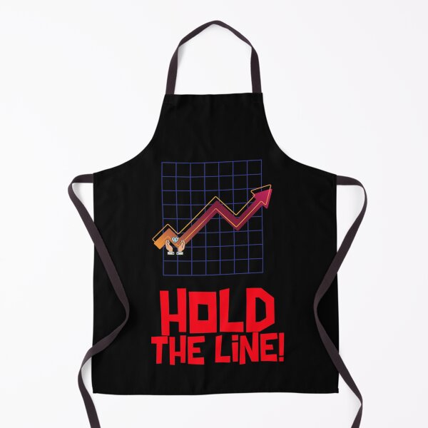 Item preview, WallStreetBets - Hold The Line! - Diamond Hands To The Moon designed and sold by alancrapopod.