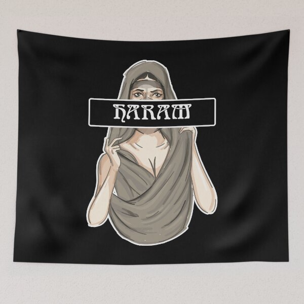 Item preview, Haram Muslim woman. designed and sold by emphatic.