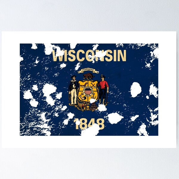 Item preview, Wisconsin Splatter designed and sold by GMackenzie.