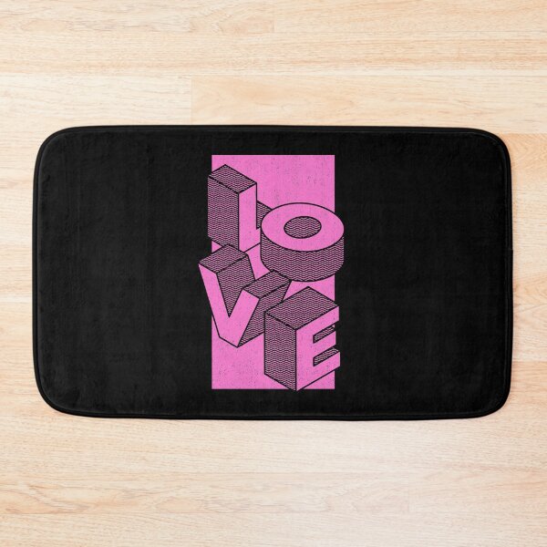 Item preview, LOVE - Retro 80s Style Isometric Design designed and sold by DesignsByNiq.