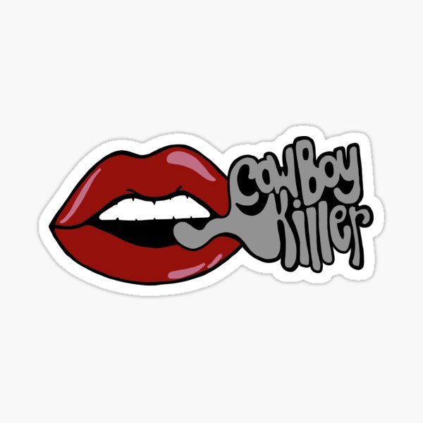 Cowboy Killer Sticker